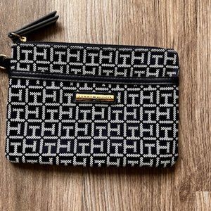 Tommy Hilfiger Logo Wristlet NWOT